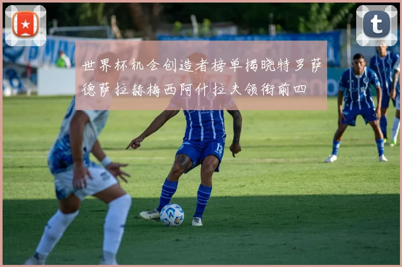 世界杯机会创造者榜单揭晓特罗萨德萨拉赫梅西阿什拉夫领衔前四